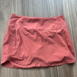 Athleta Coral Pink Athletic Skort